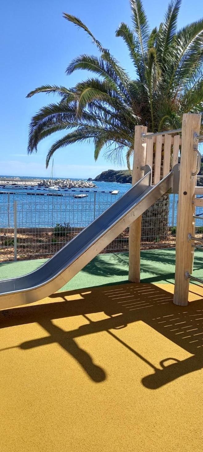 Appart F3 A 150 M De La Plage Avec Parking Prive Cerbère Εξωτερικό φωτογραφία